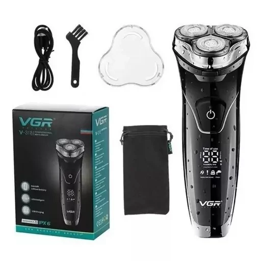 ریش تراش سه تیغ VGR مدل V-318