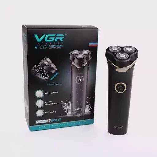 ریش تراش سه تیغ VGR مدل V-319 ماشین.