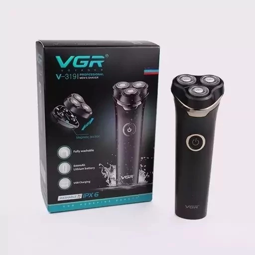 ریش تراش سه تیغ VGR مدل V-319 ماشین.