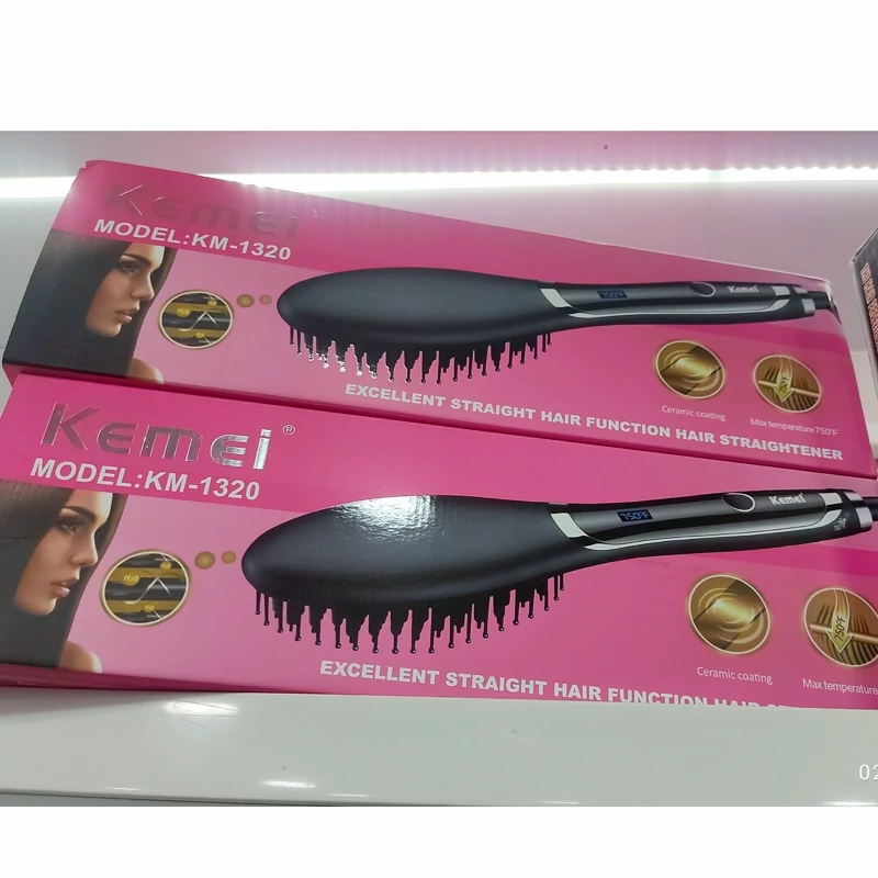 برس حرارتی کیمی KM-1320 قیمت و خرید برس حرارتی ، اتو مو ، سشوار ، شانه