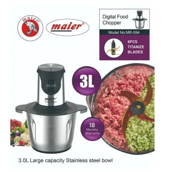 خردکن 3 لیتری مایر مدل MR-594