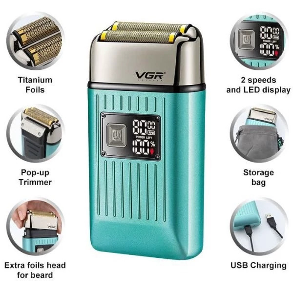 ماشین اصلاح صورت وی جی ار vgr v-357