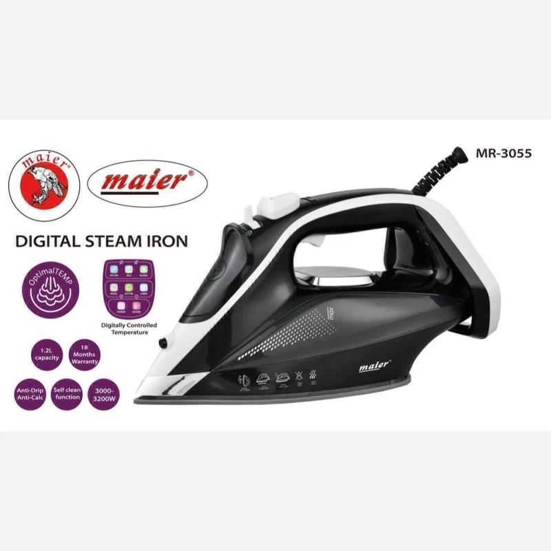 اتو بخار دیجیتالی مایر MR-3055