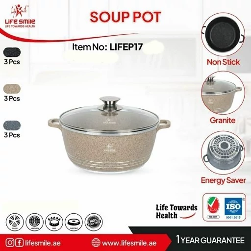 قابلمه گرانیتی لایف اسمال سایز 28