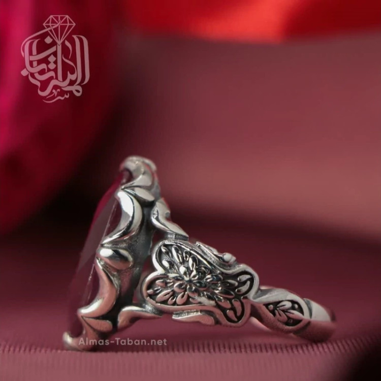 انگشتر مردانه یاقوت سرخ کد 2919