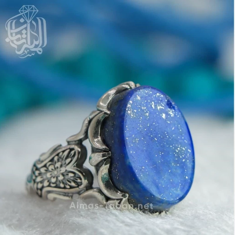 انگشتر مردانه لاجورد کد 2879