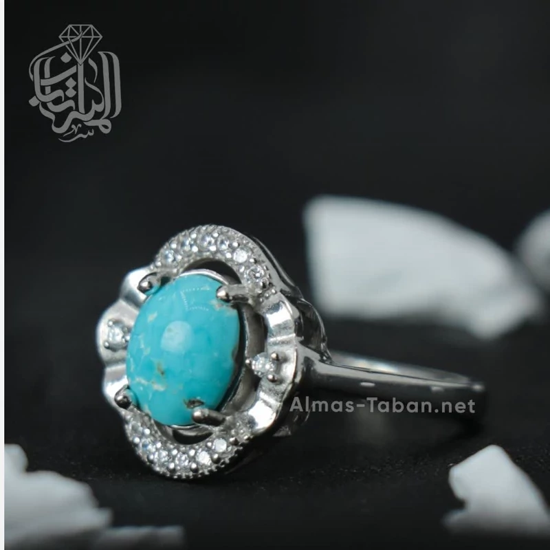 انگشتر زنانه فیروزه نیشابوری کد 694