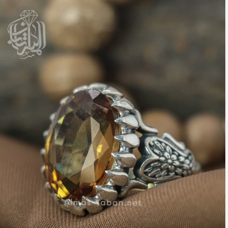 انگشتر مردانه الکسندریت کد 2839