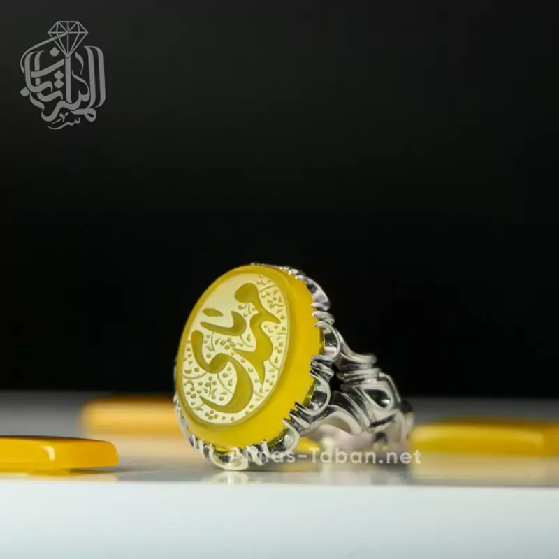 انگشتر مردانه شرف الشمس کد 217