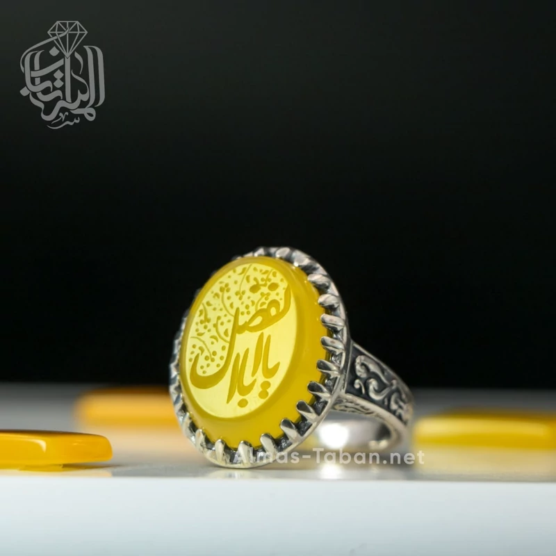 انگشتر مردانه شرف الشمس کد 232
