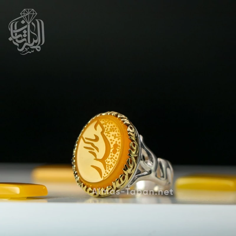 انگشتر مردانه شرف الشمس کد 233