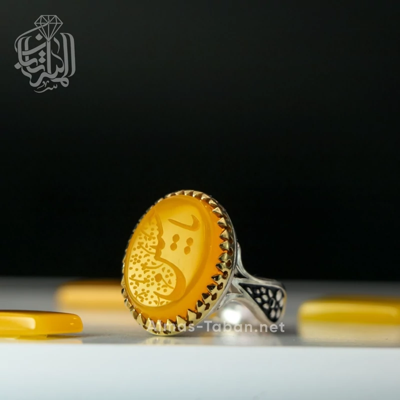 انگشتر مردانه شرف الشمس کد 223
