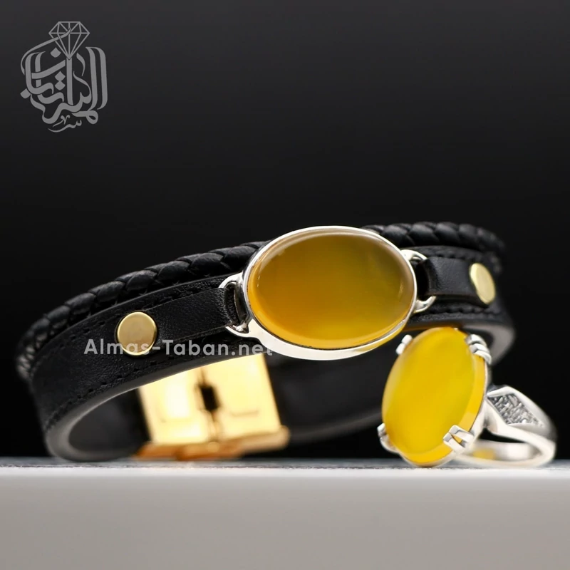 ست انگشتر و دستبند شرف الشمس کد 172