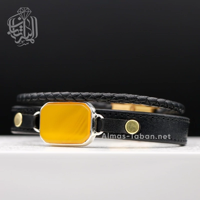 دستبند مردانه شرف الشمس کد 155