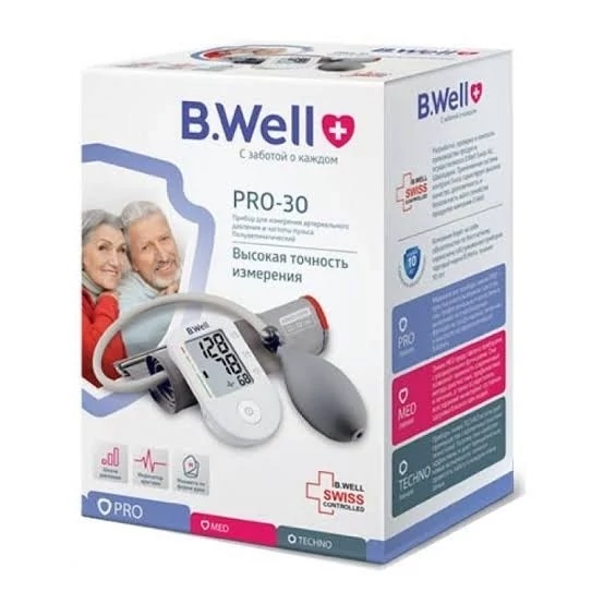 فشارسنج نیمه اتوماتیک بی ول مدل Pro30 با 7 سال گارانتی