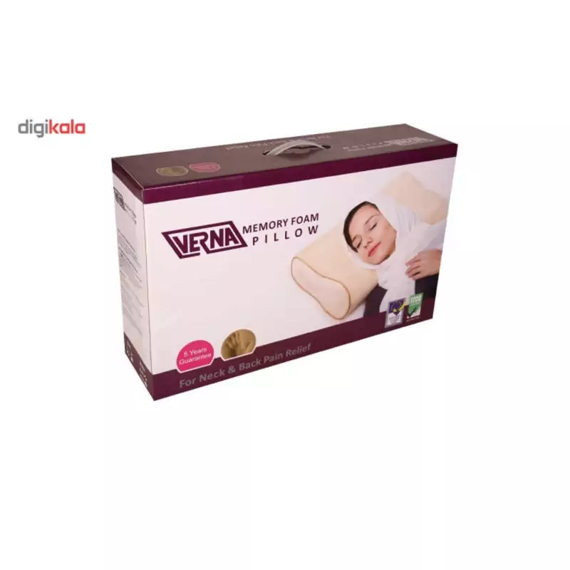 بالشت طبی ورنا verna  سایز مدیوم سخت