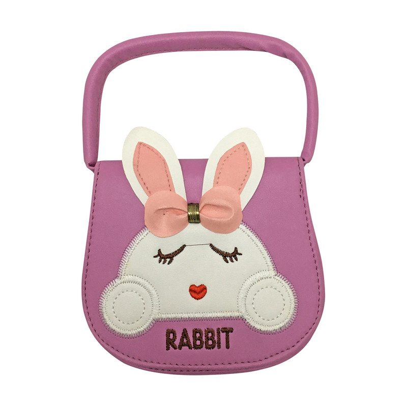 کیف دستی دخترانه طرح RABBIT کد 0021