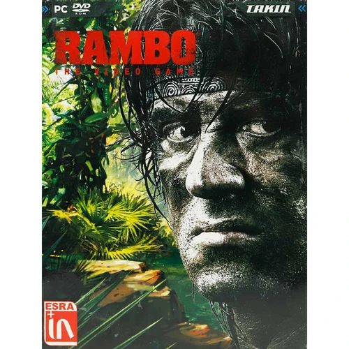 بازی کامپیوتر Rambo PC 1DVD تکین