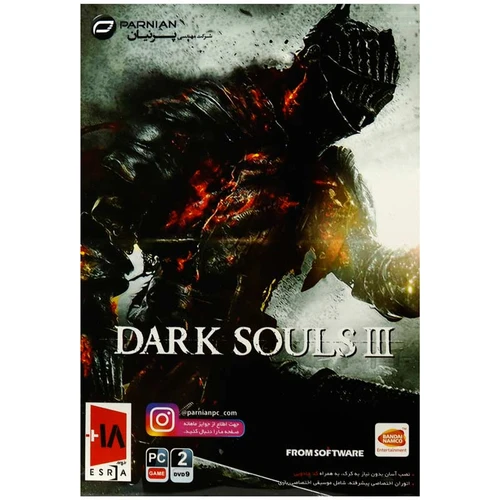 بازی کامپیوتر Dark Souls III PC 2DVD9 پرنیان