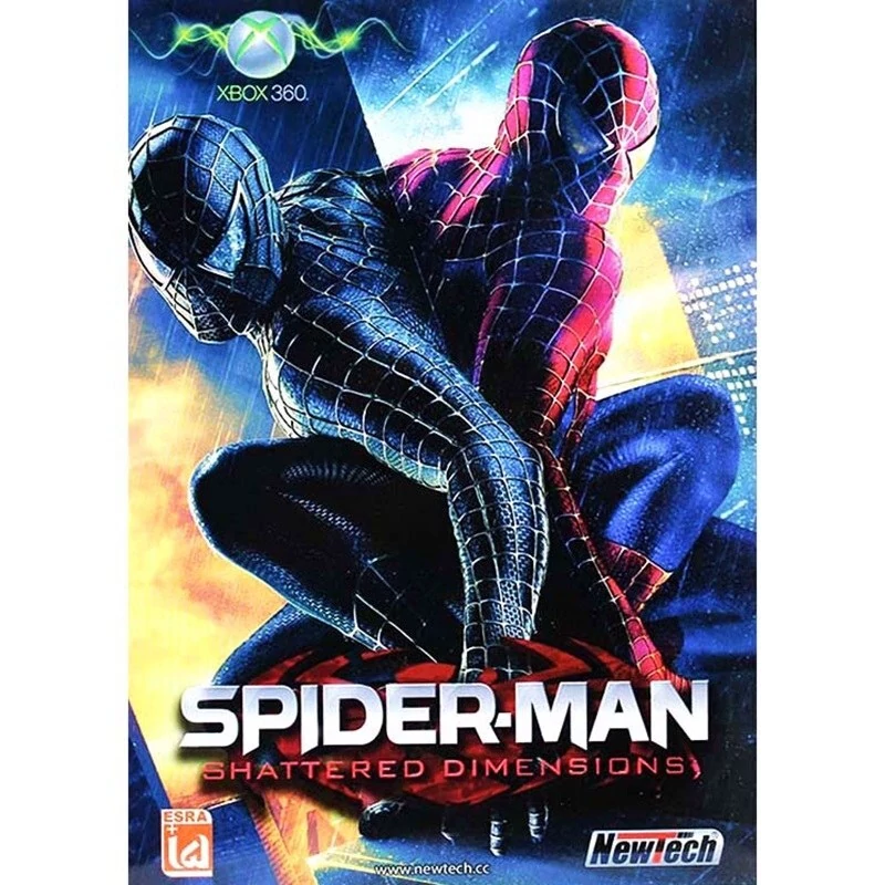 بازی ایکس باکس SPIDERMAN SHATTERED DIMENSIONS XBOX 360