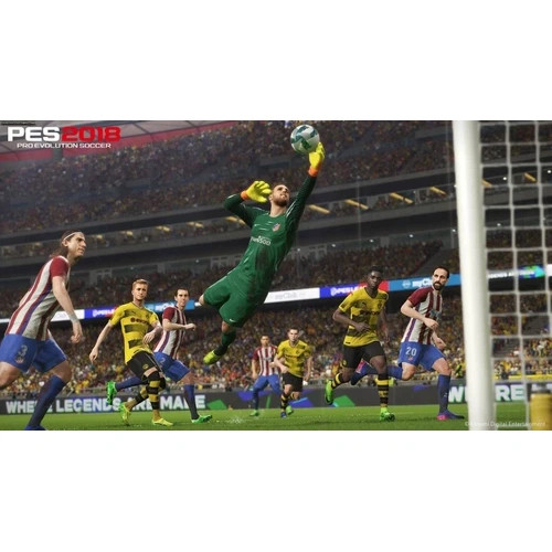 بازی کامپیوتر فوتبال تکاملی حرفه ای 2018 گزارش فارسی Pro Evolution Soccer 2018