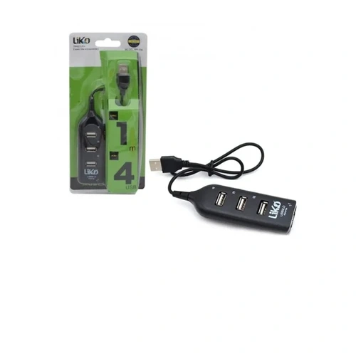هاب 4 پورت USB2.0 کابل نیم متری LIKO-MR134