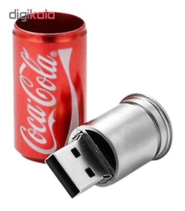 فلش مموری طرح کوکاکولا مدل UM-024 ظرفیت 64 گیگابایت