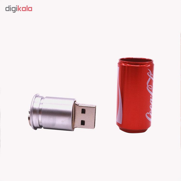 فلش مموری طرح کوکاکولا مدل UM-024 ظرفیت 64 گیگابایت