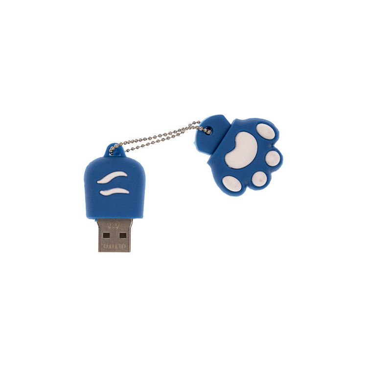فلش مموری فانتزی مقاوم در برابر آب، ضربه و گردوغبار، ظرفیت 128GB، مدل پنجه گربه، سرعت خواندن 15-20MB/s، سرعت نوشتن 8-10MB/s، سازگار با تمامی سیستمعاملها