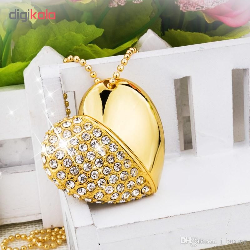 فلش مموری مدل heart6004 ظرفیت 16 گیگابایت