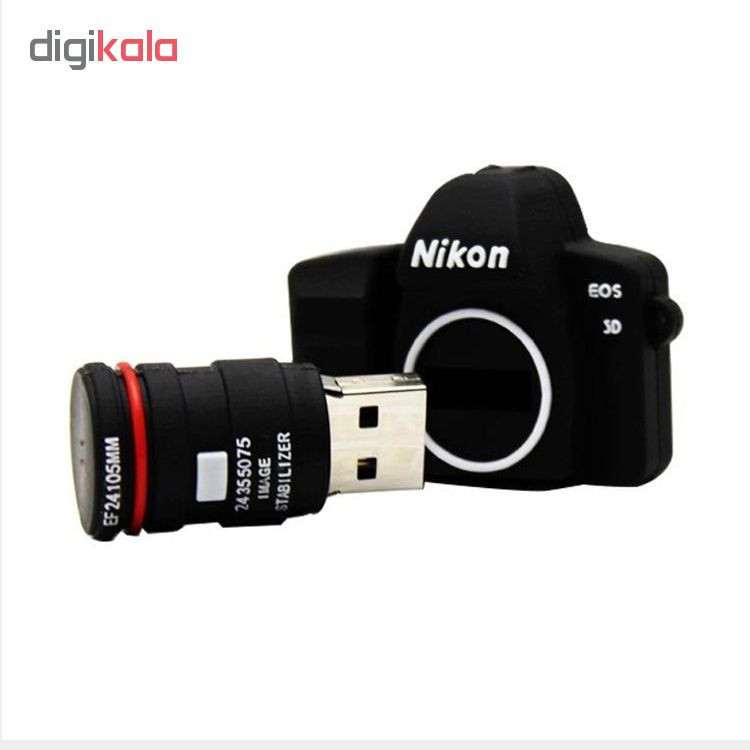 فلش مموری طرح دوربین عکاسی نیکون مدل Ul-CN02 ظرفیت 8 گیگابایت