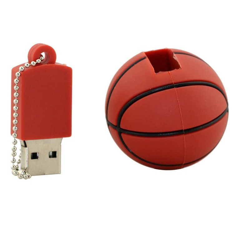 فلش مموری Usb 2.0 اولتیتا مدل توپ بسکتبال بزرگ ظرفیت 128 گیگابایت