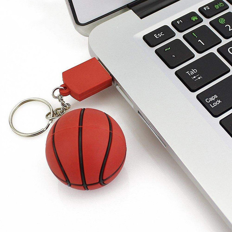 فلش مموری Usb 2.0 اولتیتا مدل توپ بسکتبال بزرگ ظرفیت 128 گیگابایت