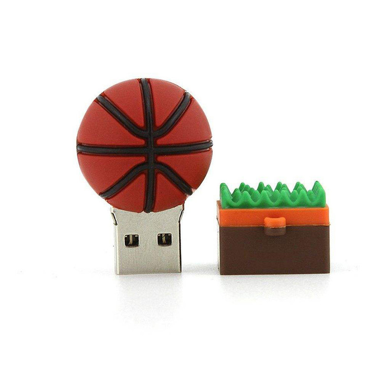 فلش مموری Usb 2.0 اولتیتا مدل توپ بسکتبال کوچک ظرفیت 128 گیگابایت