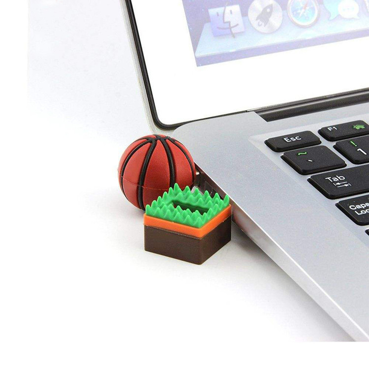 فلش مموری Usb 2.0 اولتیتا مدل توپ بسکتبال کوچک ظرفیت 128 گیگابایت