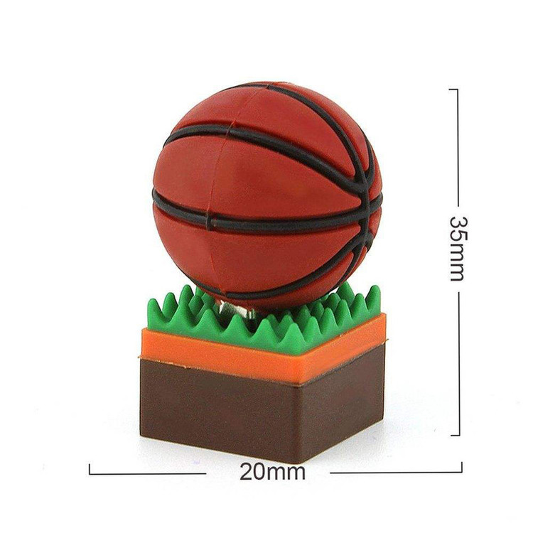فلش مموری Usb 2.0 اولتیتا مدل توپ بسکتبال کوچک ظرفیت 128 گیگابایت