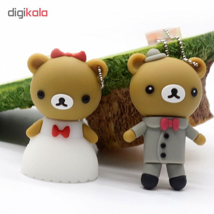 فلش مموری طرح عروس و داماد مدل Ultita -Bridegroom02 ظرفیت 16 گیگابایت مجموعه 2 عددی