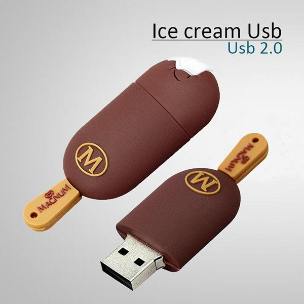 فلش مموری طرح بستنی مدل Ul-icram ظرفیت32گیگابایت