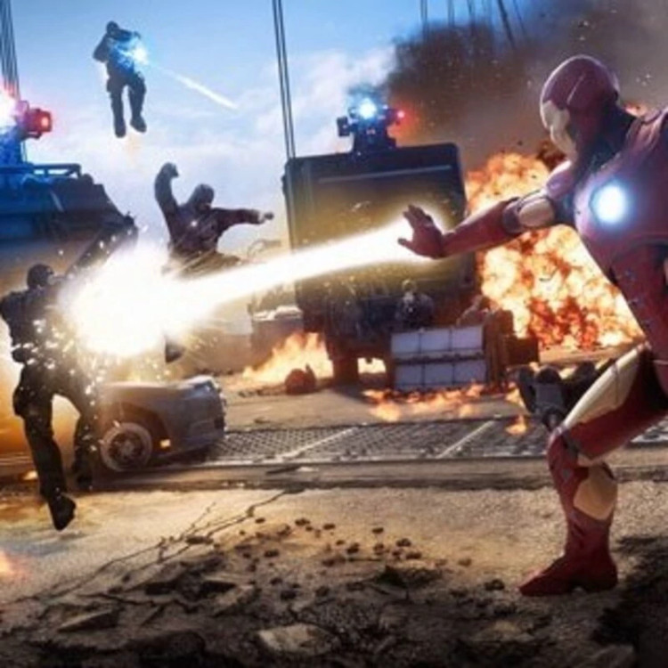بازی کامپیوتر ی انتقام جویان نسخه کامل Marvel s Avengers مدل 1