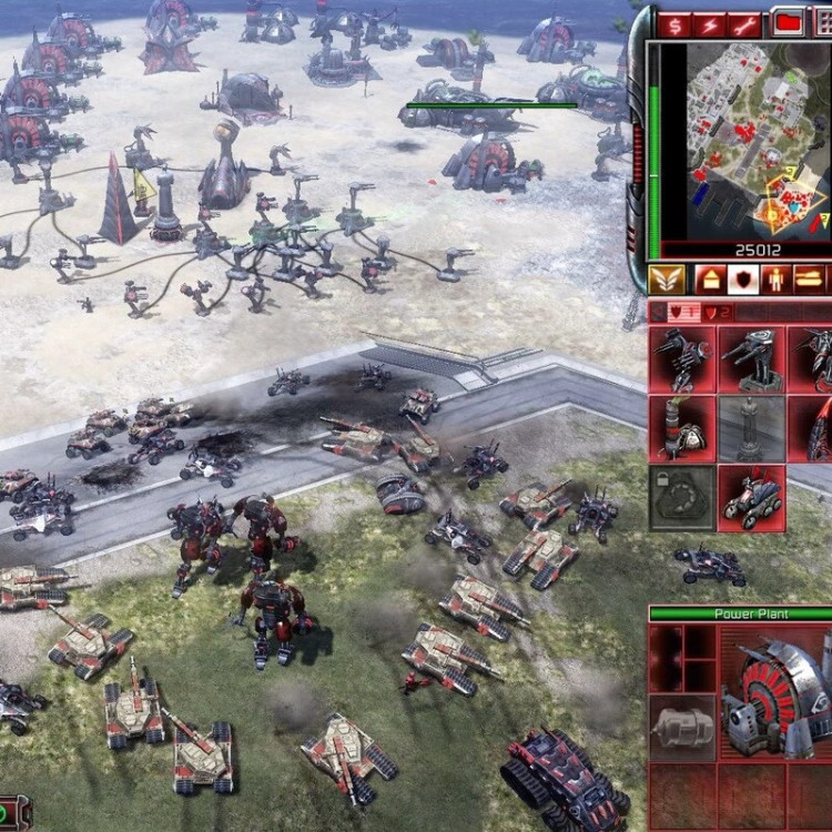 بازی کامپیوتری استراتژیک جنرال Command Conquer 3 مدل 1