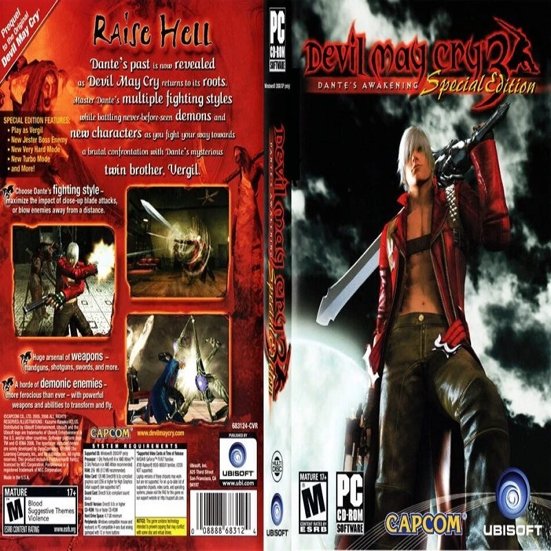 بازی کامپیوتری devil may cry 3 مدل 1