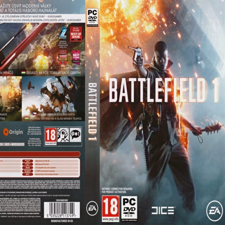 بازی کامپیوتری BATTELFIELD 1 مدل 1