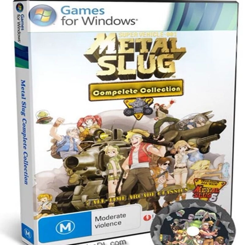 بازی کامپیوتر کالکشن سرباز کوچولو Metal Slug Collection