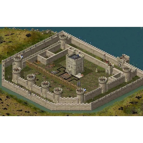 بازی کامپیوتر قلعه Stronghold 2001 دوبله فارسی
