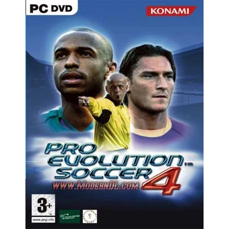 بازی کامپیوتر فوتبال Pro Evolution Soccer 4 دوبله فارسی