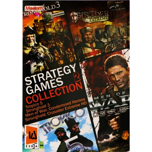 بازی کامپیوتر Strategy Game Collection 2 PC 2DVD5 مدرن