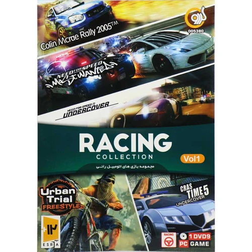 بازی کامپیوتر RACING COLLECTION Vol.1 PC 1DVD9 گردو