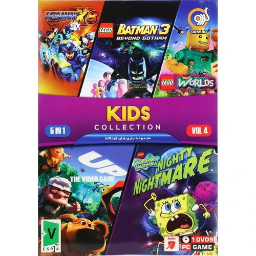 بازی کامپیوتر Kids Collection 5 In 1 Vol.4 PC 1DVD9 گردو