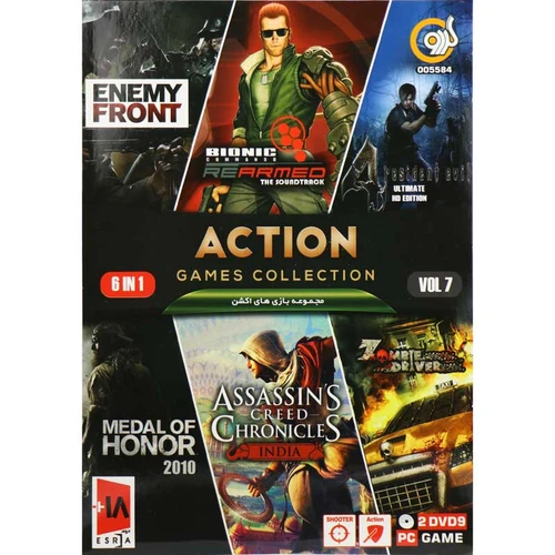بازی کامپیوتر ACTION GAME COLLECTION Vol.7 PC 2DVD9 گردو