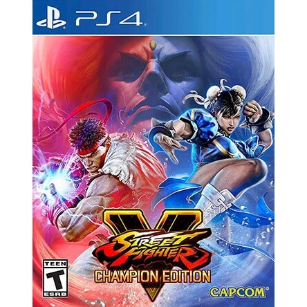 بازی پلی استیشن 4 نسخه رایتی نسخه هکشده بازی Street Fighter V Champion Edition ps4